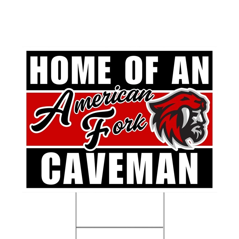 American Fork High School Spirit Yard Sign 24 x 18 | 1 ct