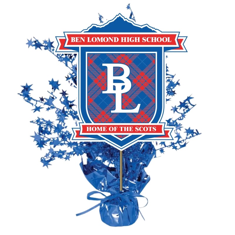 Ben Lomond High School Centerpiece Spray 14 | 1 ct