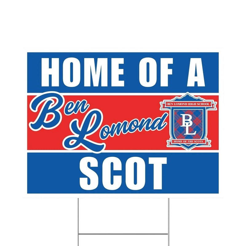 Ben Lomond High School Spirit Yard Sign 24 x 18 | 1 ct