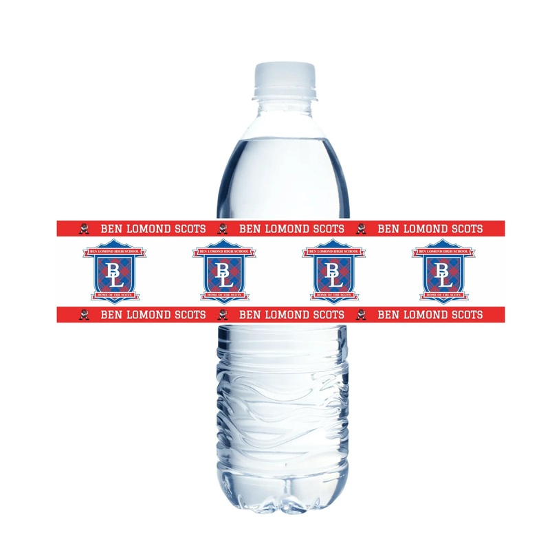 Ben Lomond High School Water Bottle Labels | 12 ct