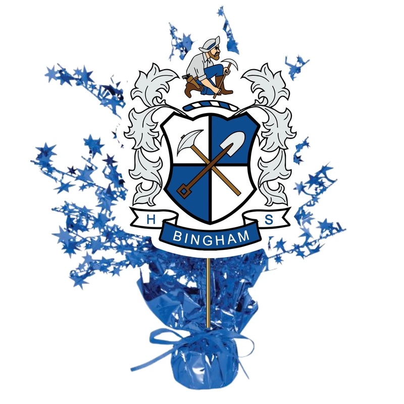 Bingham High School Centerpiece Spray 14 | 1 ct