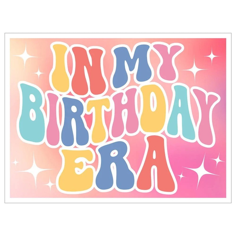 Birthday Era Yard Sign 24 x 18 | 1 ct