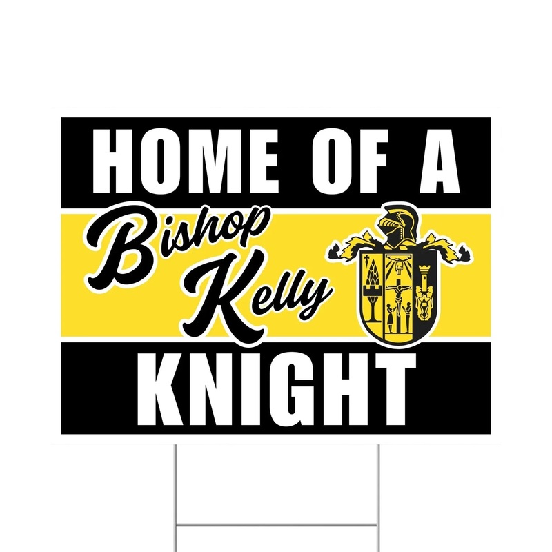 Bishop Kelly High School Spirit Yard Sign 24 x 18 | 1 ct