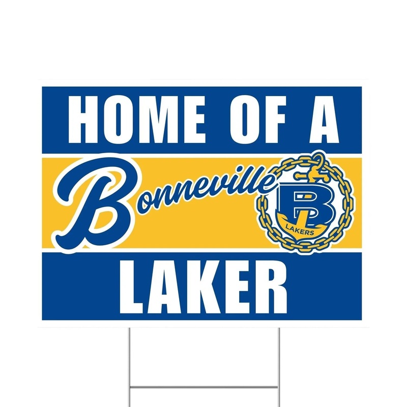 Bonneville High School Spirit Yard Sign 24 x 18 | 1 ct
