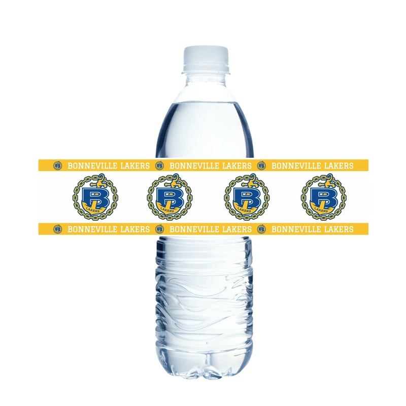 Bonneville High School Water Bottle Labels | 12 ct
