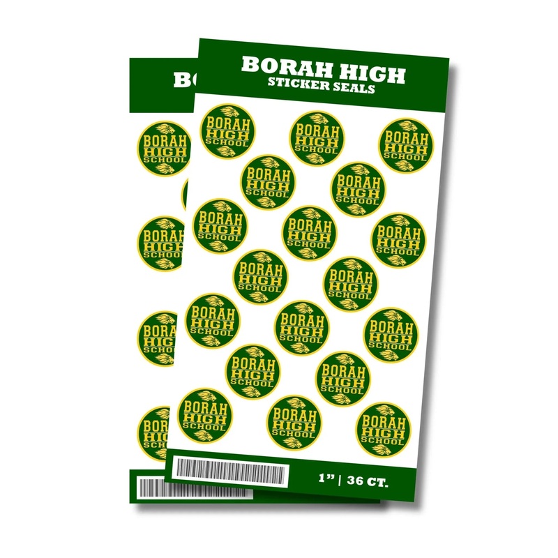 Borah High School Sticker Seal 1 | 36 ct