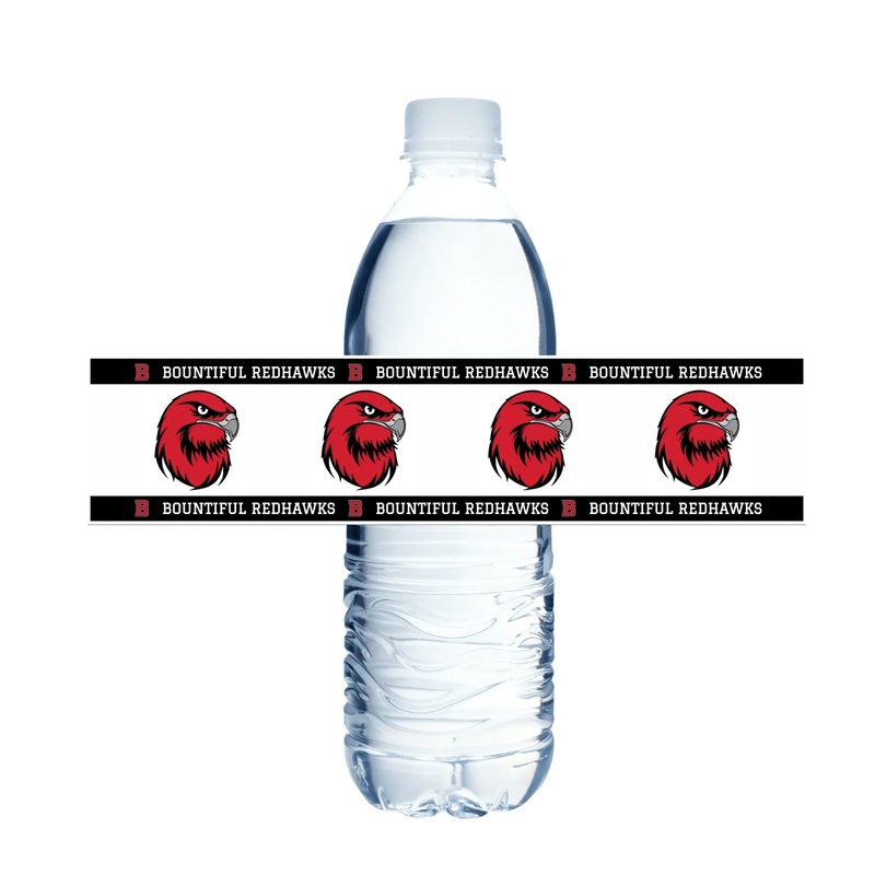 Bountiful High School Water Bottle Labels | 12 ct