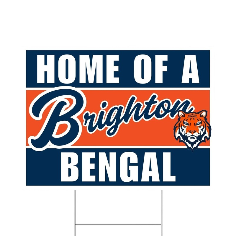 Brighton High School Spirit Yard Sign 24 x 18 | 1 ct