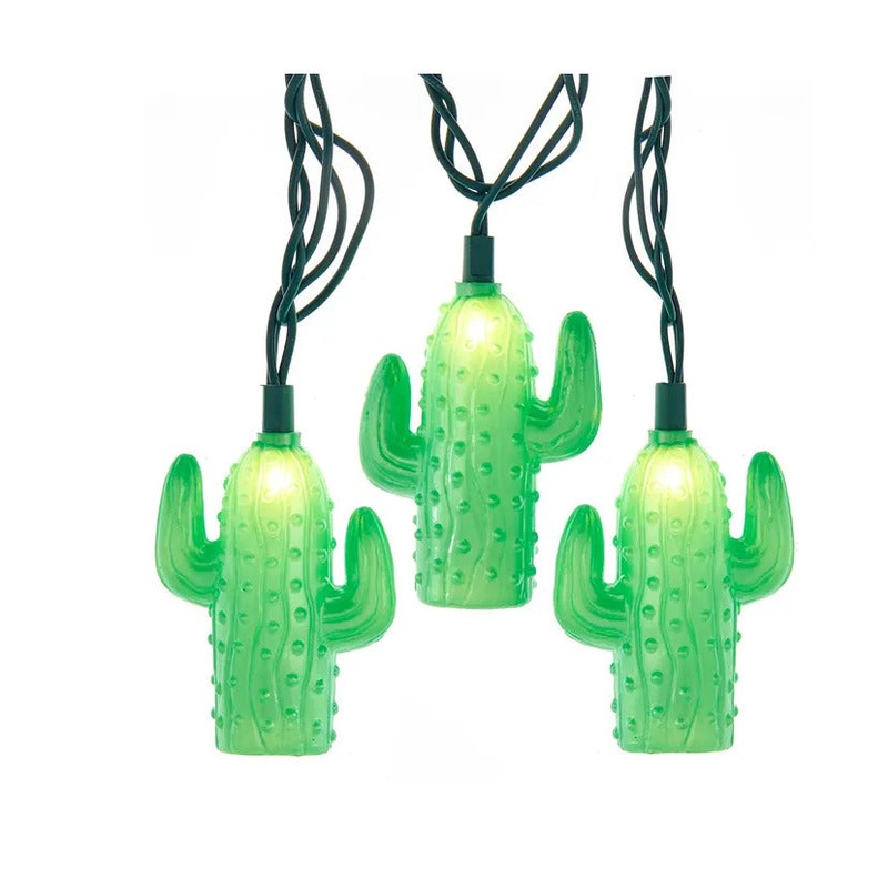 12′ UL 10-Light Cactus Light Set