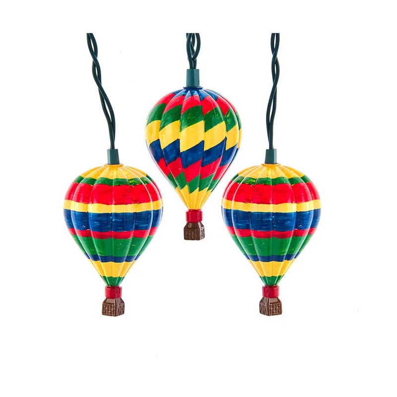 12′ UL 10-Light Hot Air Balloon Light Set