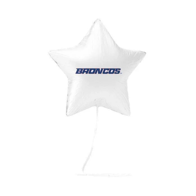 BSU Broncos Wordmark Mylar Balloon 17 | 1 ct