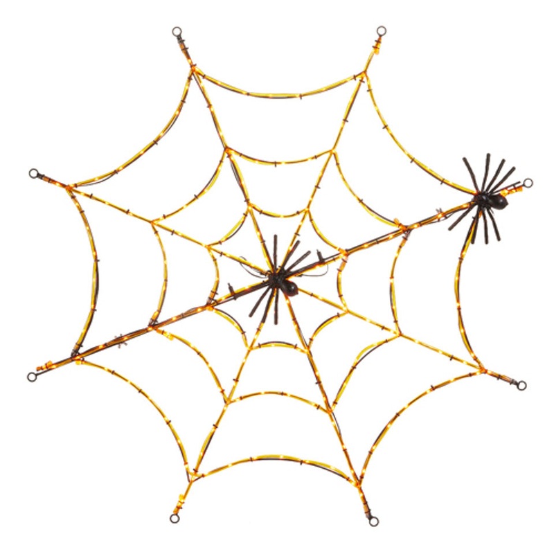 Lighted Spider Web, 39.75