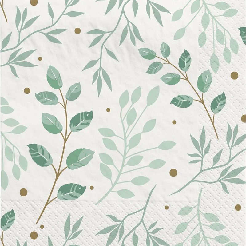 Simply Thankful Paper Beverage Napkins | 40 ct