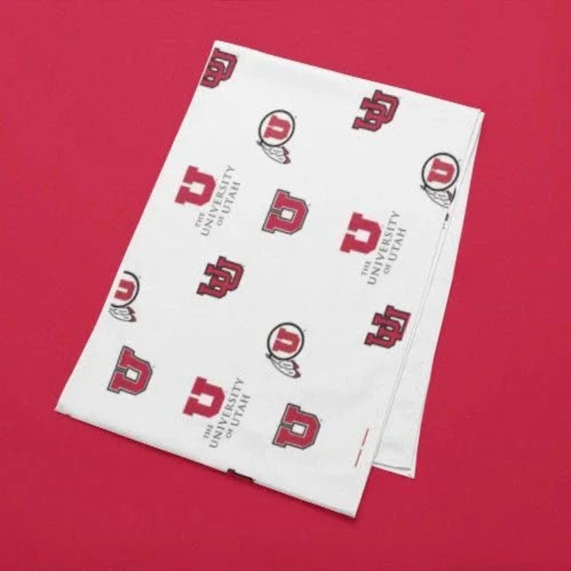 U of U Vinyl Table Runner 13 x 90 | 1 ct