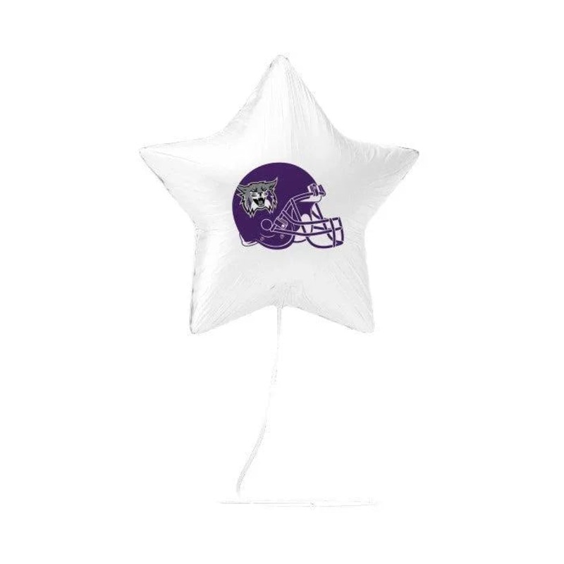 Weber State Football Helmet Mylar Balloon 17 | 1 ct