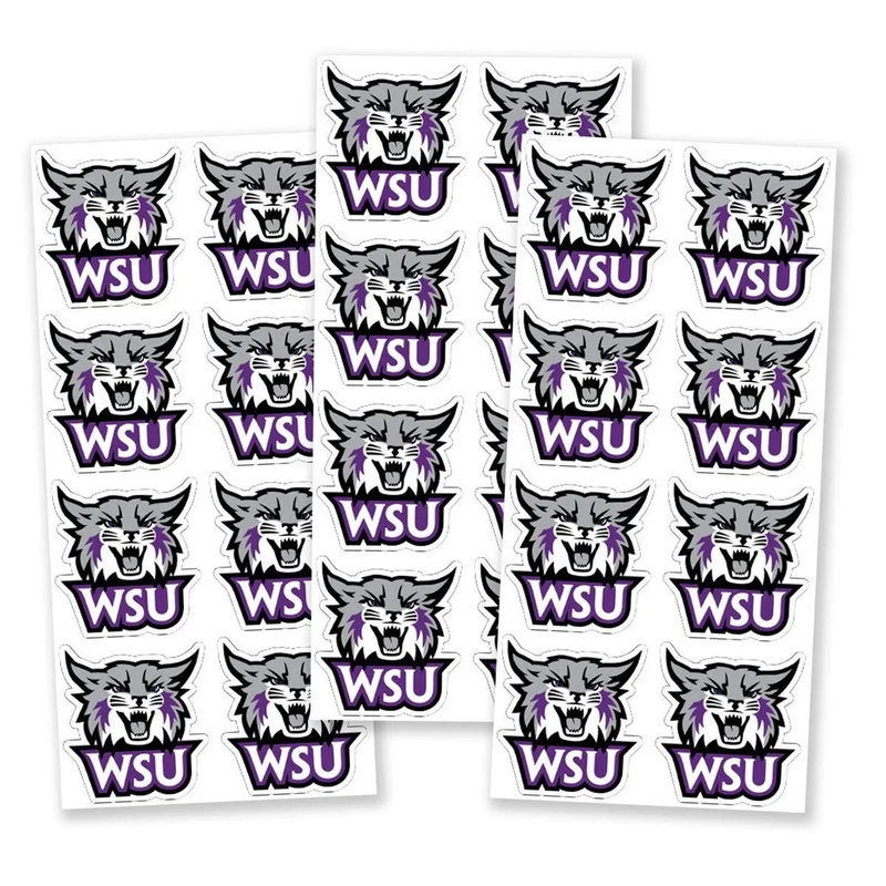 Weber State Logo Countour Cut Stickers 2 | 24 ct