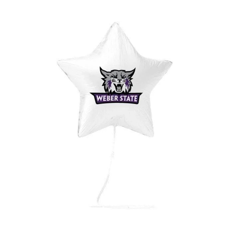 Weber State Wildcat Logo Mylar Balloon 17 | 1 ct