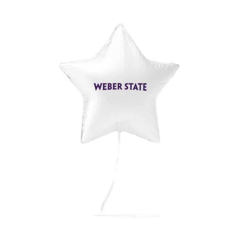 Weber State Wordmark Mylar Balloon 17 | 1 ct