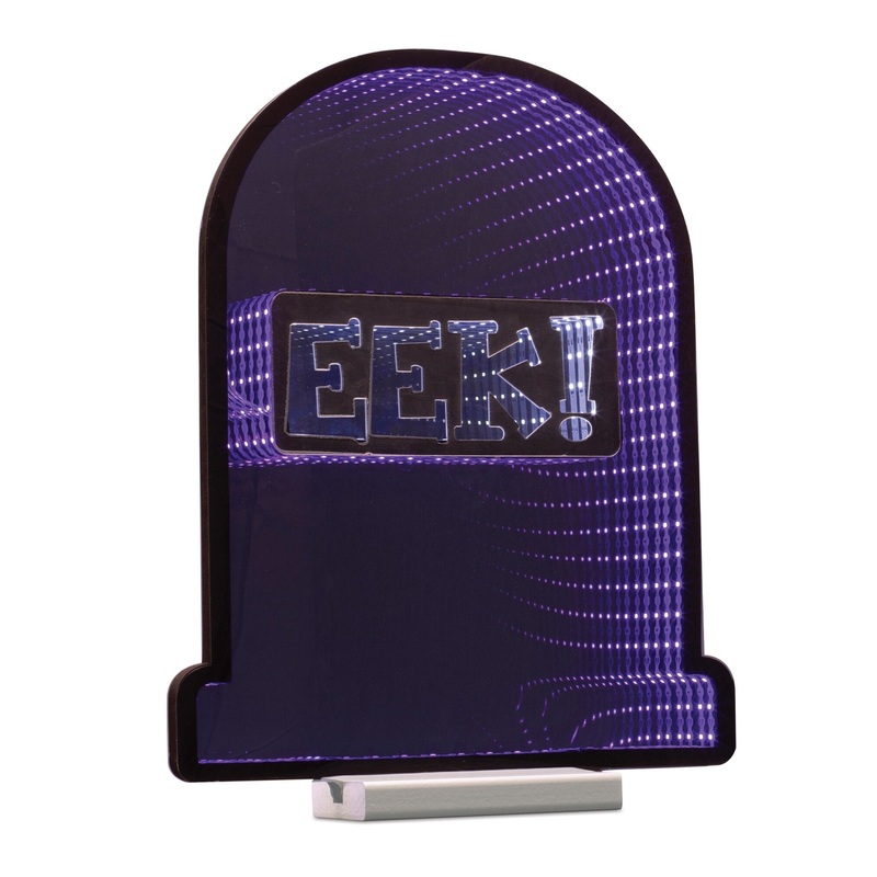 EEK! Tombstone Infinity Light, Acrylic w/UL Plug, 16