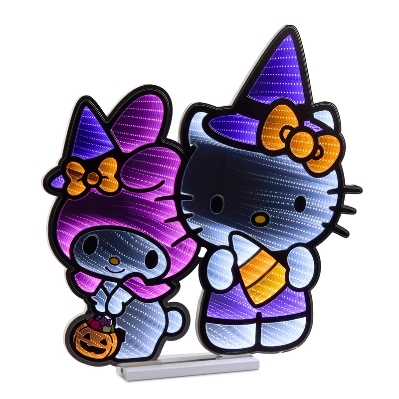 Hello Kitty and Friend w/Candy Corn Infinity Light w/UL Plug, 24, Acrylic