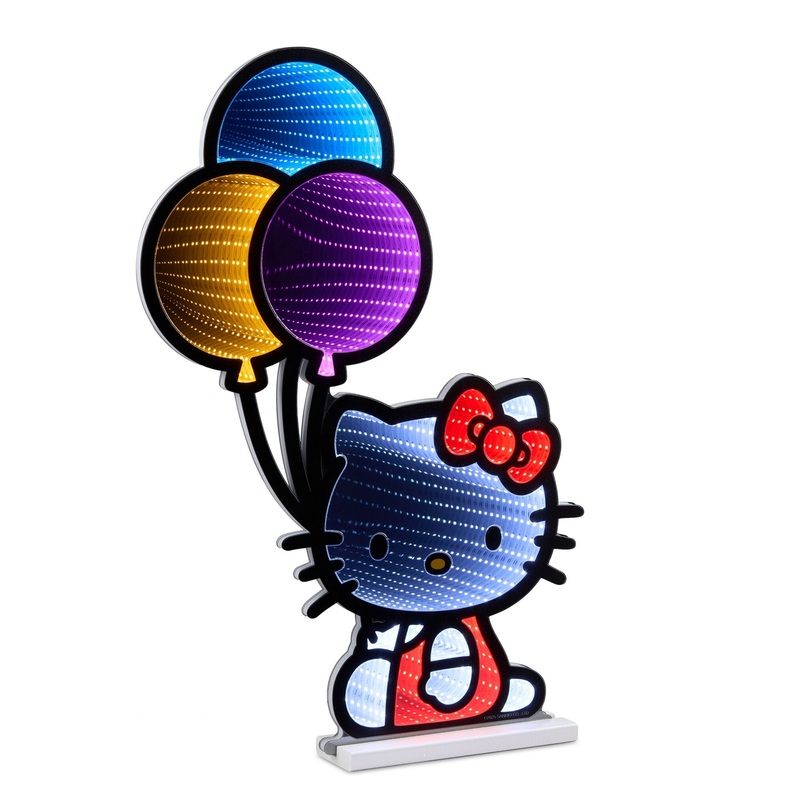 Hello Kitty Balloons Infinity Light w/UL Plug, 24, Acrylic