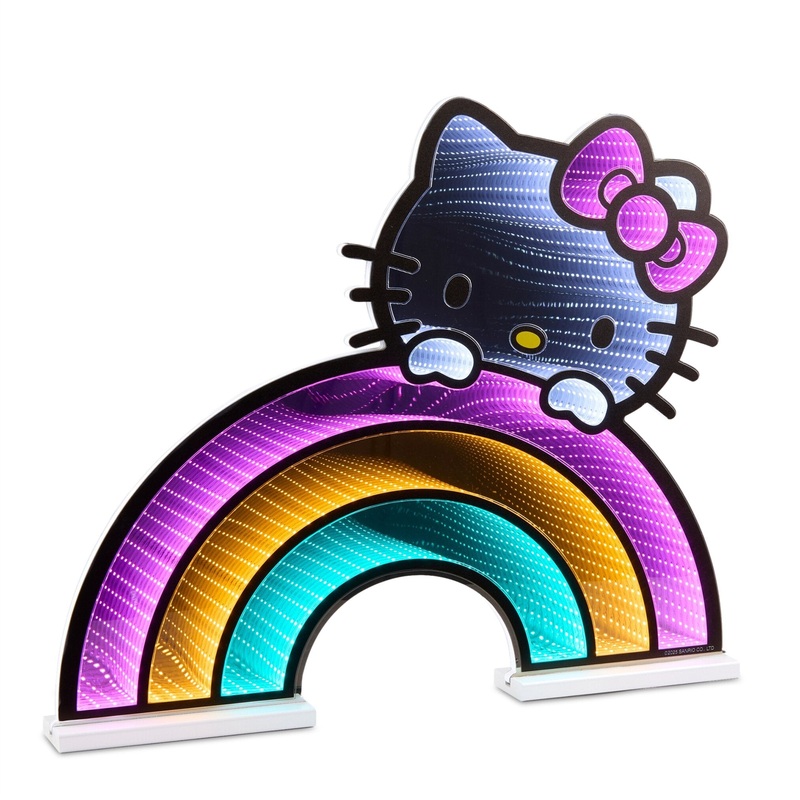 Hello Kitty Rainbow Infinity Light w/UL Plug, 24, Acrylic