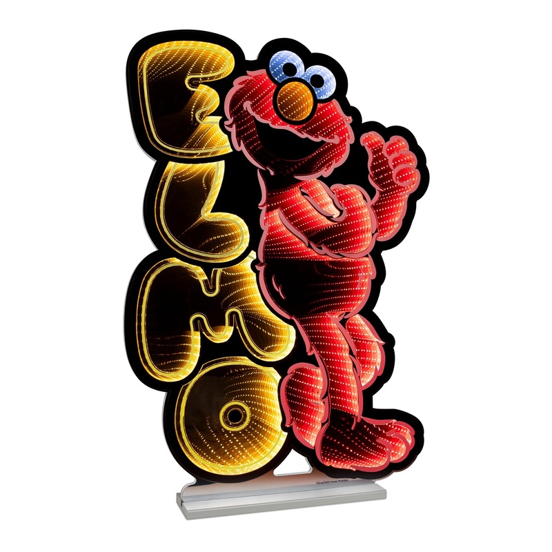 Sesame Street Elmo Infinity Light w/UL Plug, 35, Acrylic