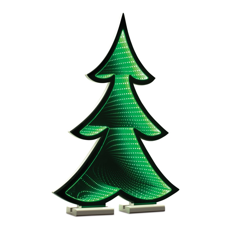 Tree Infinity Light 23.5H Acrylic w/UL Plug
